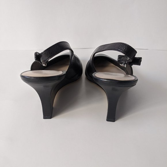 New Franco Sarto Size 7 Wedge Heel Sling Backs - Picture 11 of 15